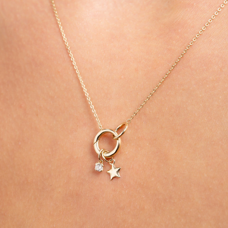 Isabel Bernard Le Marais Enlace Collier Or 14 Carats IB340177-zoom-