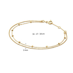 Jackie Gold Marco Polo 14 Karat Gold Bracelet JKB24.472