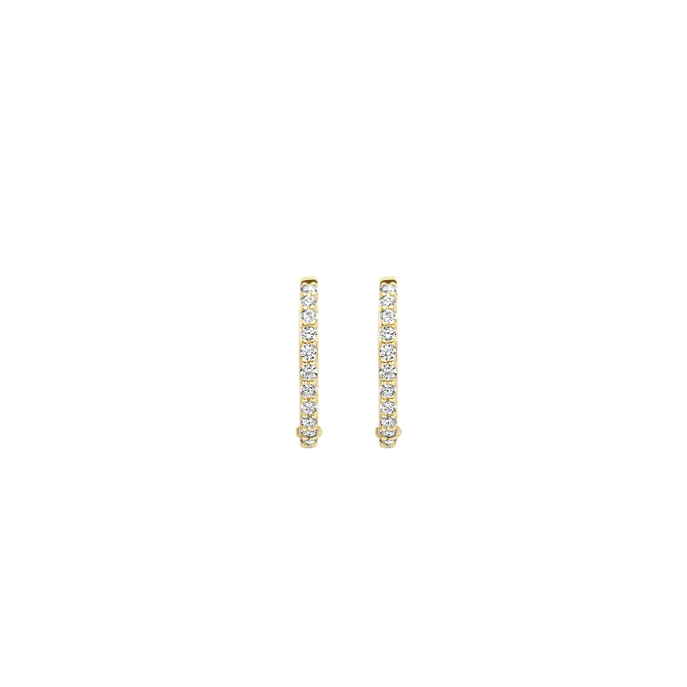 Blush Gold Hoop Earrings 7270YZI