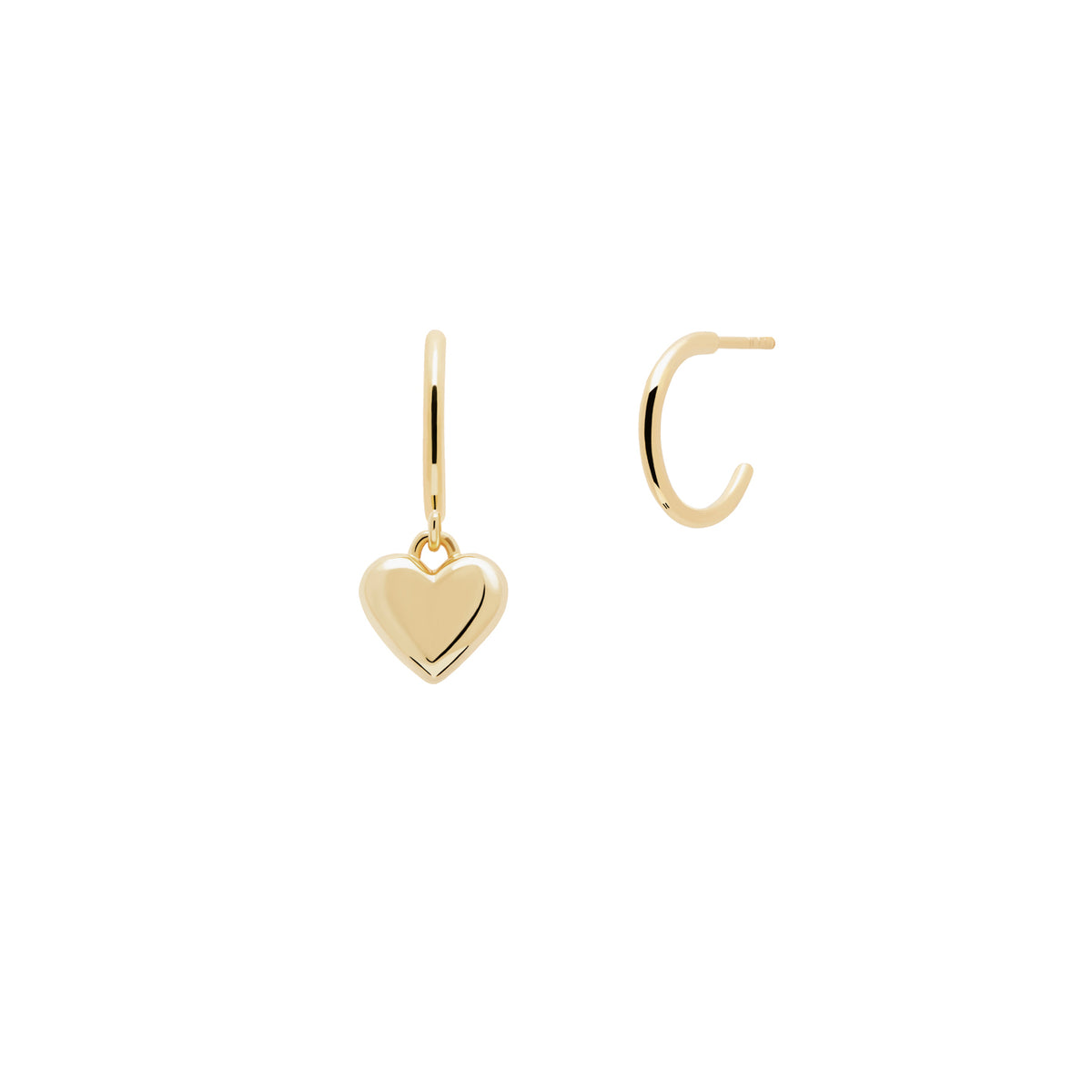 P D Paola Engrave Me 18 karat gold plated Ear Charms AR01-364-U