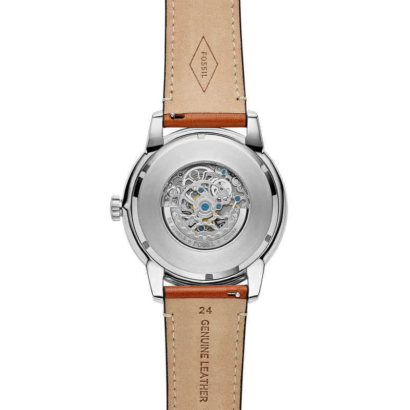 Fossil Townsman Hommes Montre Automatique Marron ME3154-zoom-