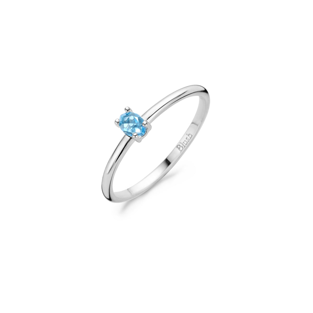Blush 14 Carat Whitegold Ring 1204WBT/56