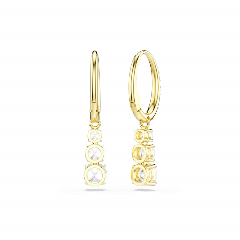 Swarovski Stilla Boucles D'Oreilles Couleur Or 5723300-zoom-