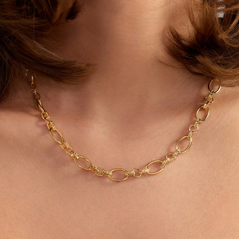Parte Di Me Bibbiena Poppi Collier Plaqué or 14 carats PDM34102-zoom-