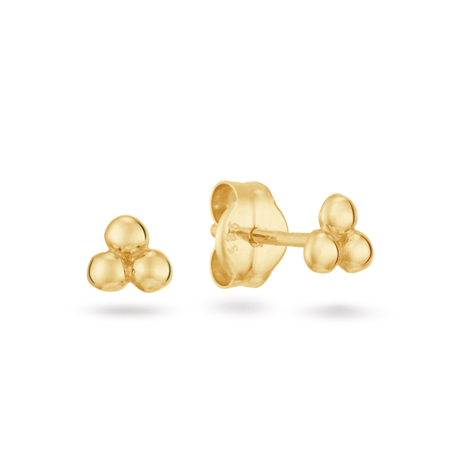 Jackie Gold Old Mill 14 Karat Gold Studs JKE25.432