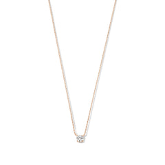 Isabel Bernard La Concorde Garance 14 Carat Rosegolden Necklace IB340142 (Length: 40.00-44.00 cm)