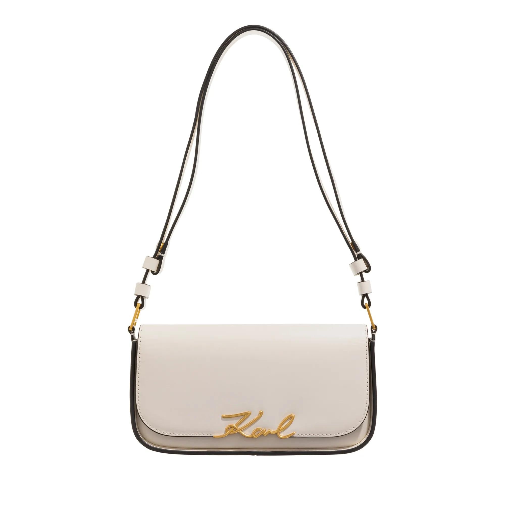 Karl Lagerfeld Cream Shoulder Bag 2001-A0357778