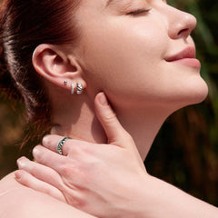 Ania Haie Heart Hunter 925 Sterling Silver Earrings 2002-AH-E057-05H