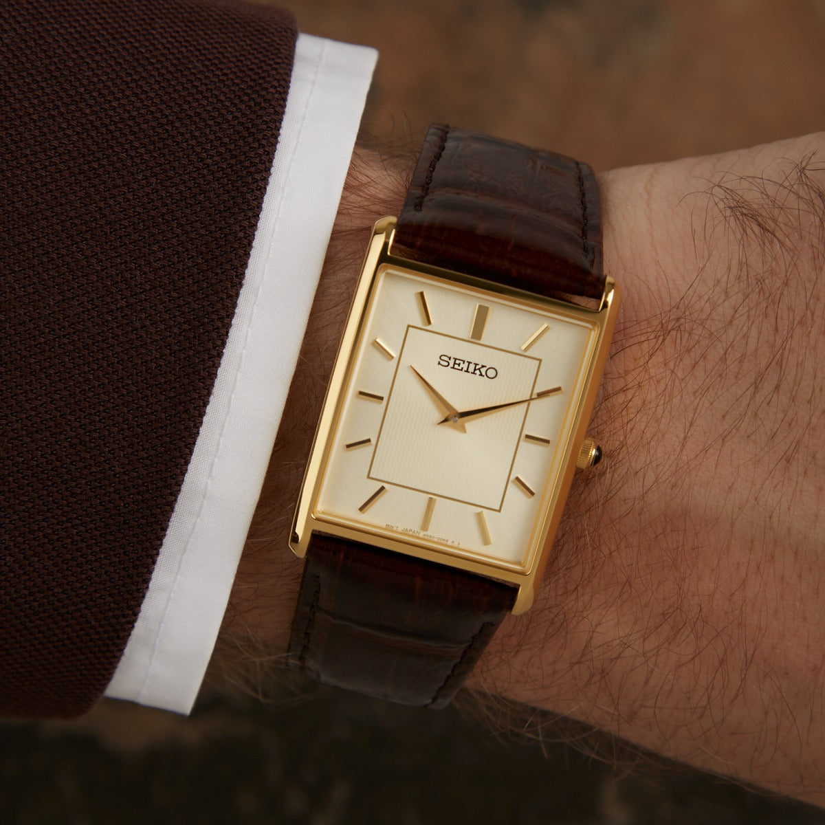 Seiko Brown Watch SWR064P1