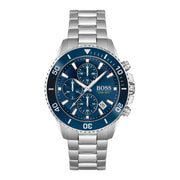 Hugo Boss BOSS Admiral Hommes Montre Argent HB1513907