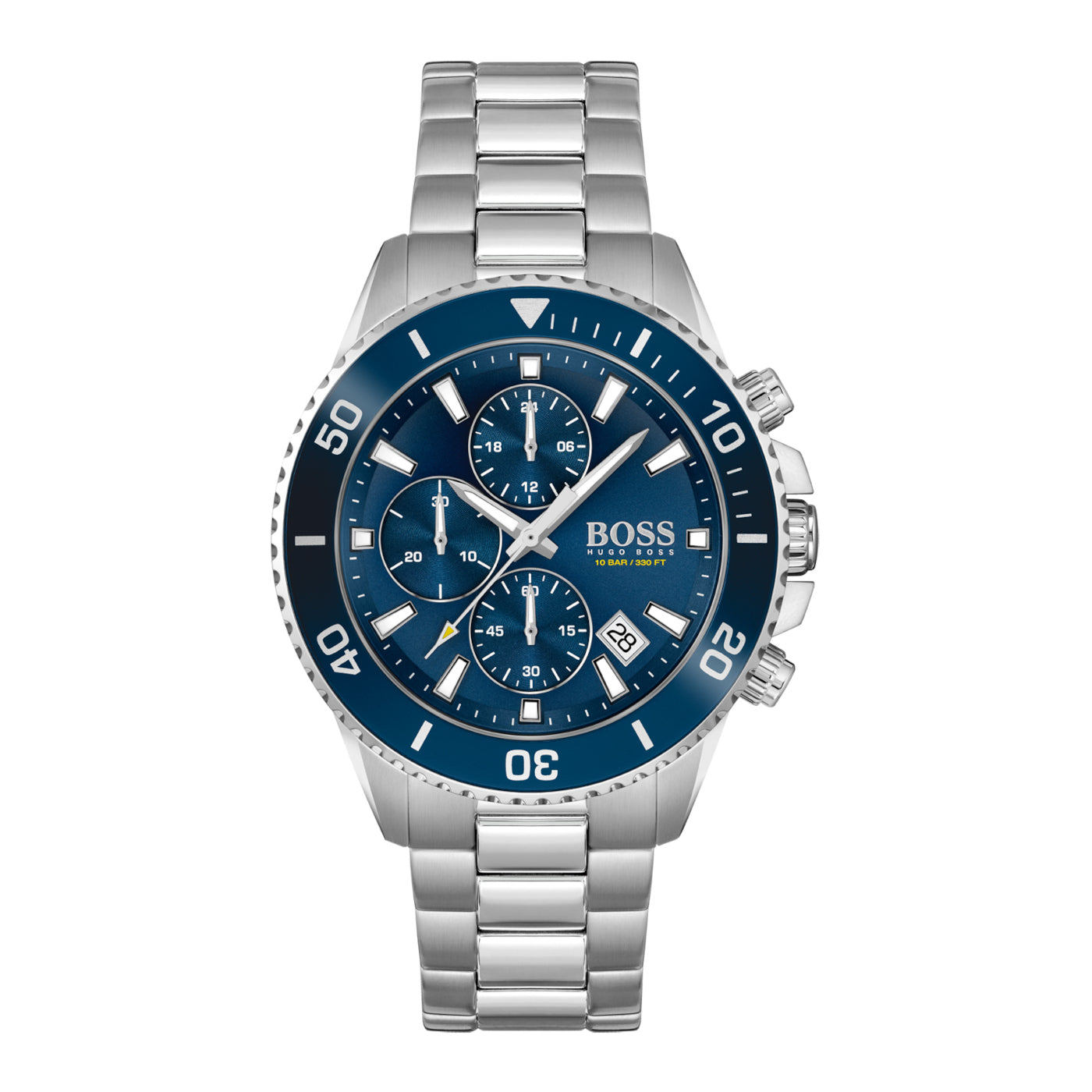 Hugo Boss BOSS Admiral Silver Watch HB1513907