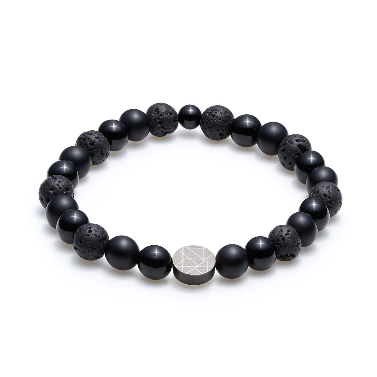 Sem Lewis 8mm Piccadilly South Kensington Armband SL220025 (Lengte: 16.50-17.50 cm)