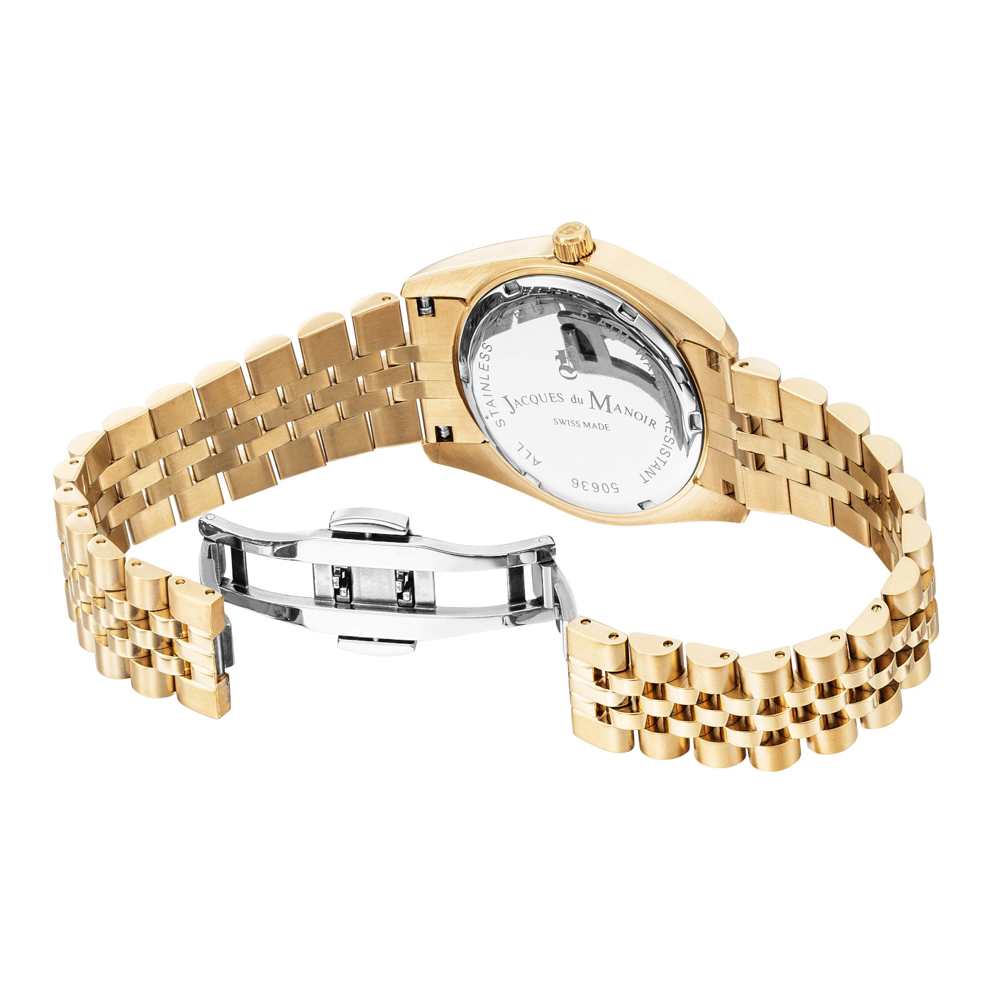 Jacques du Manoir Inspiration Gold Watch JWL02903