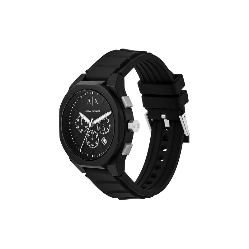 Armani Exchange Hommes Montre Noir AX4161-zoom-