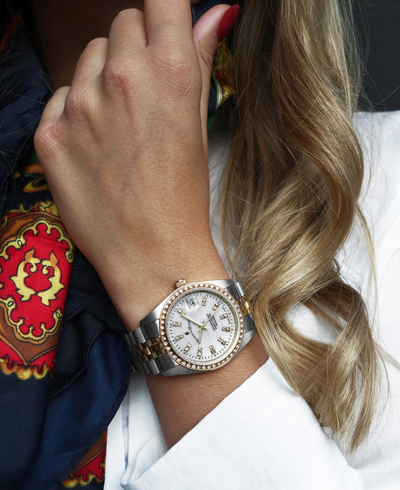 Jacques Du Manoir Inspiration White MOP Women's Watch NROP.07-zoom-