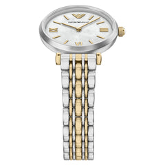 Emporio Armani Round White Dial Watch AR11769