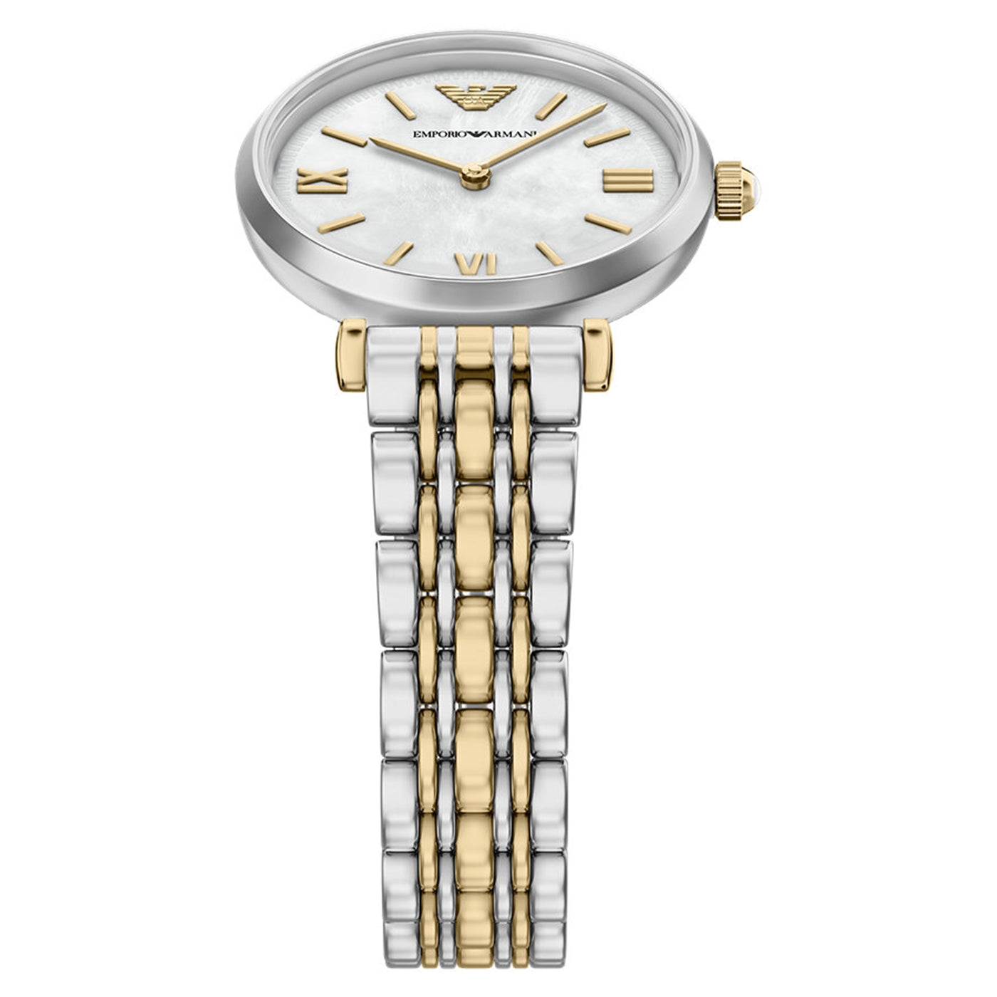 Emporio Armani Round White Dial Watch AR11769