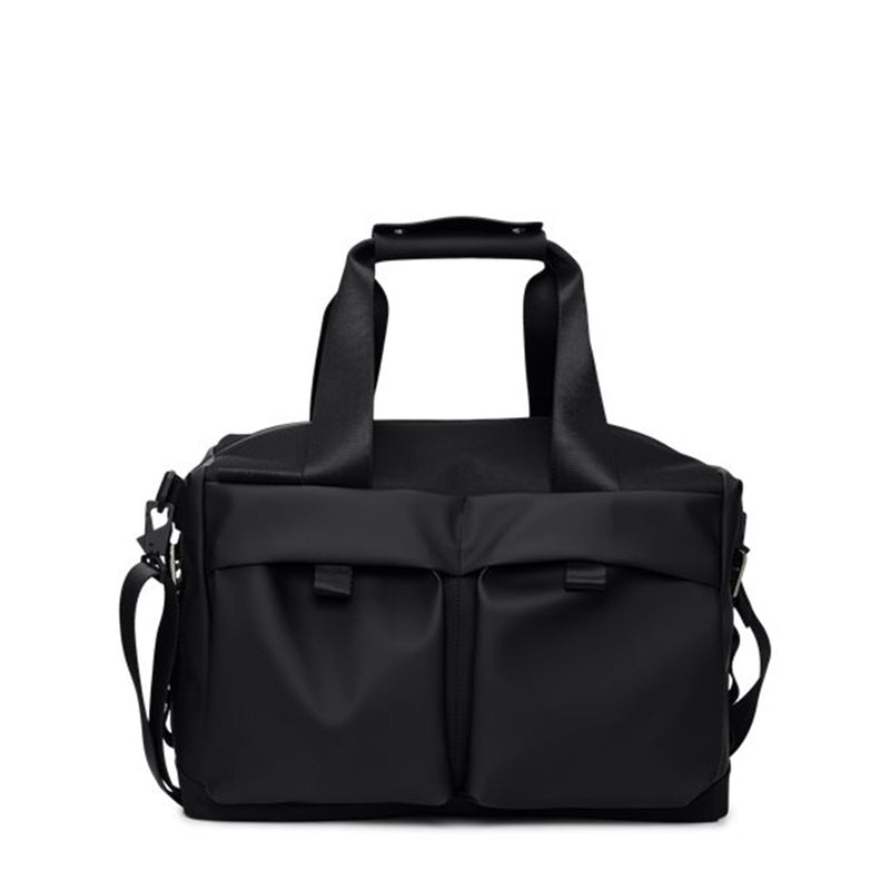 Rains Otaru Small Black Weekend Bag R12970-01-zoom-