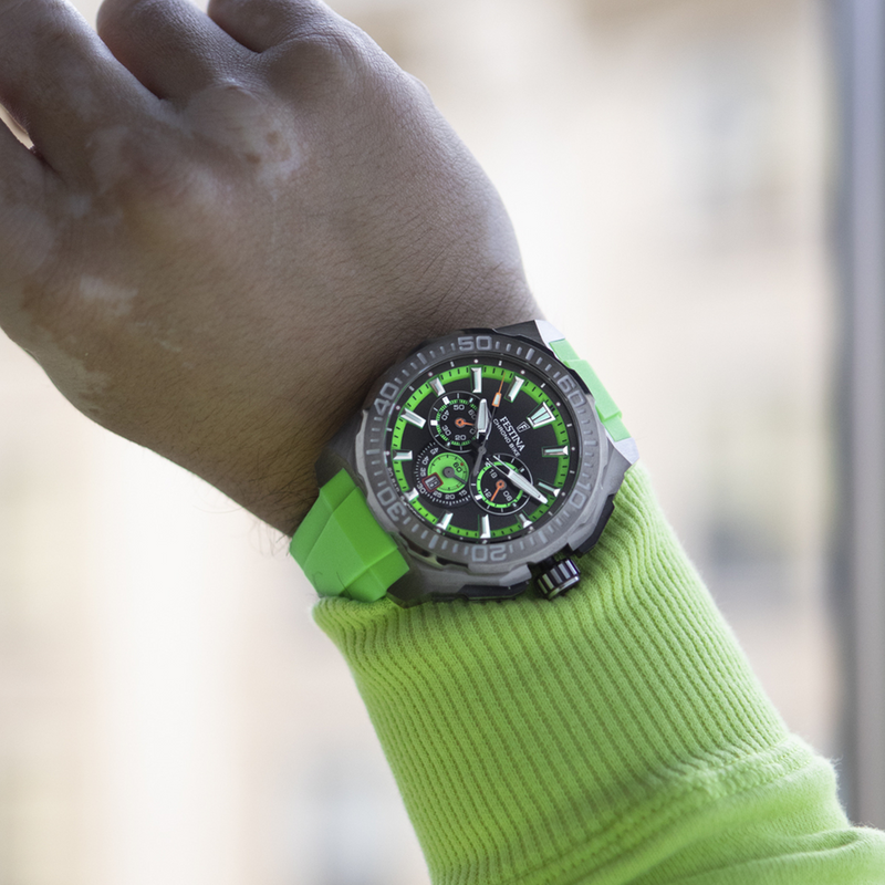 Festina Chrono Bike Montre Homme Noire F20725/3-zoom-