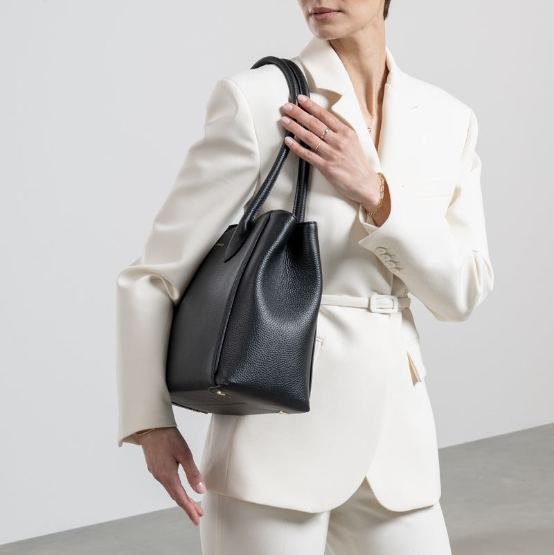 Isabel Bernard Honoré Sac à Main Noir IB25001-zoom-