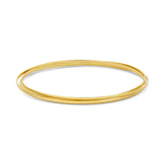 Rivoli Méline 14 karat gold bangles with 3 bracelets IB320142