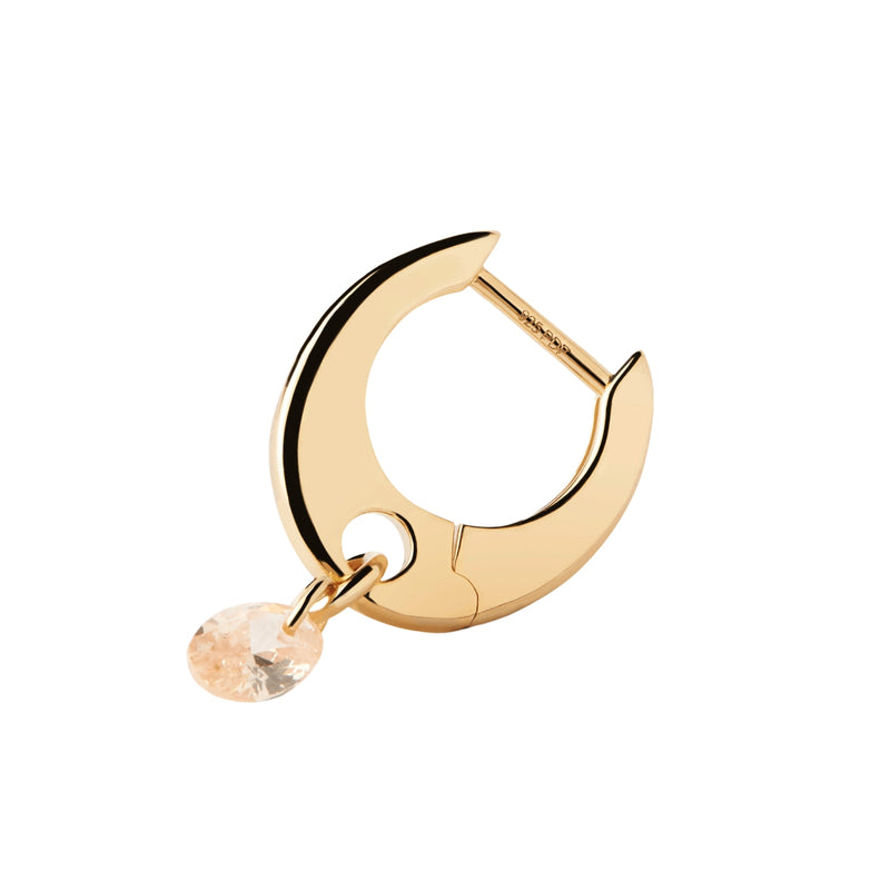 P D Paola Color Boucles d'oreilles Plaqué or 18 carats AR01-B93-U-zoom-