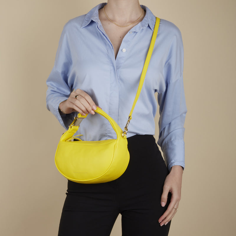 Tommy Hilfiger Sac à Main Jaune AW0AW14885ZGS-zoom-
