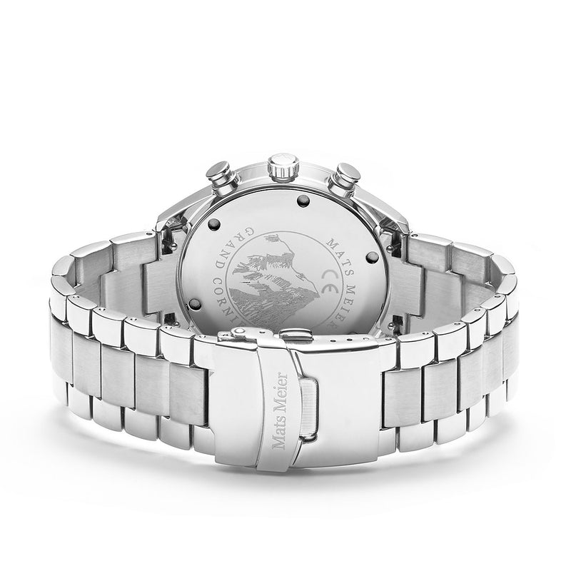 Mats Meier Grand Cornier Hommes Montre Argent MM00110-zoom-