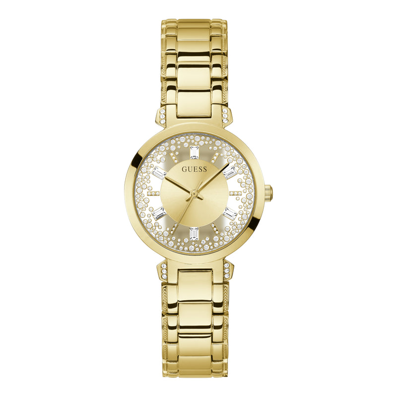 GUESS Crystal Clear Femmes Montre Or GW0470L2-zoom-