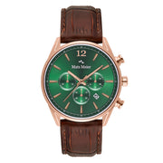Mats Meier Grand Cornier Hommes Montre Marron MM00114