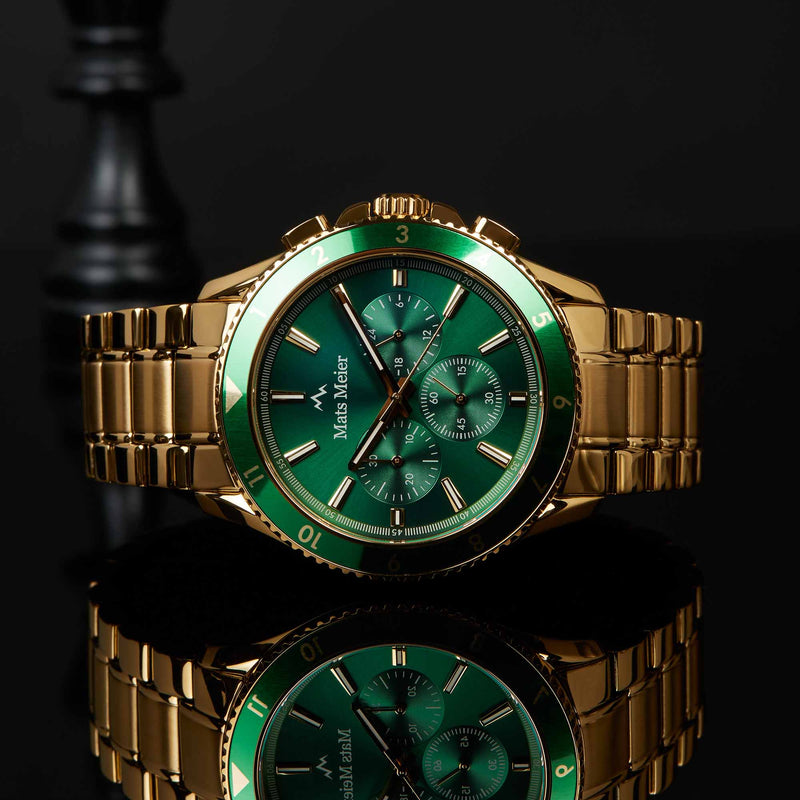 Mats Meier Ponte Dei Salti Hommes Montre Or MM00512-zoom-
