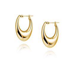 Mockberg Kenza Gold Plated Hoops MB1725