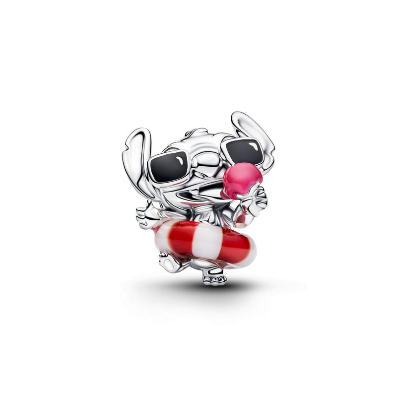 Pandora Disney Charm Été Disney Stitch Murano Glass And Enamel 794642C01-zoom-