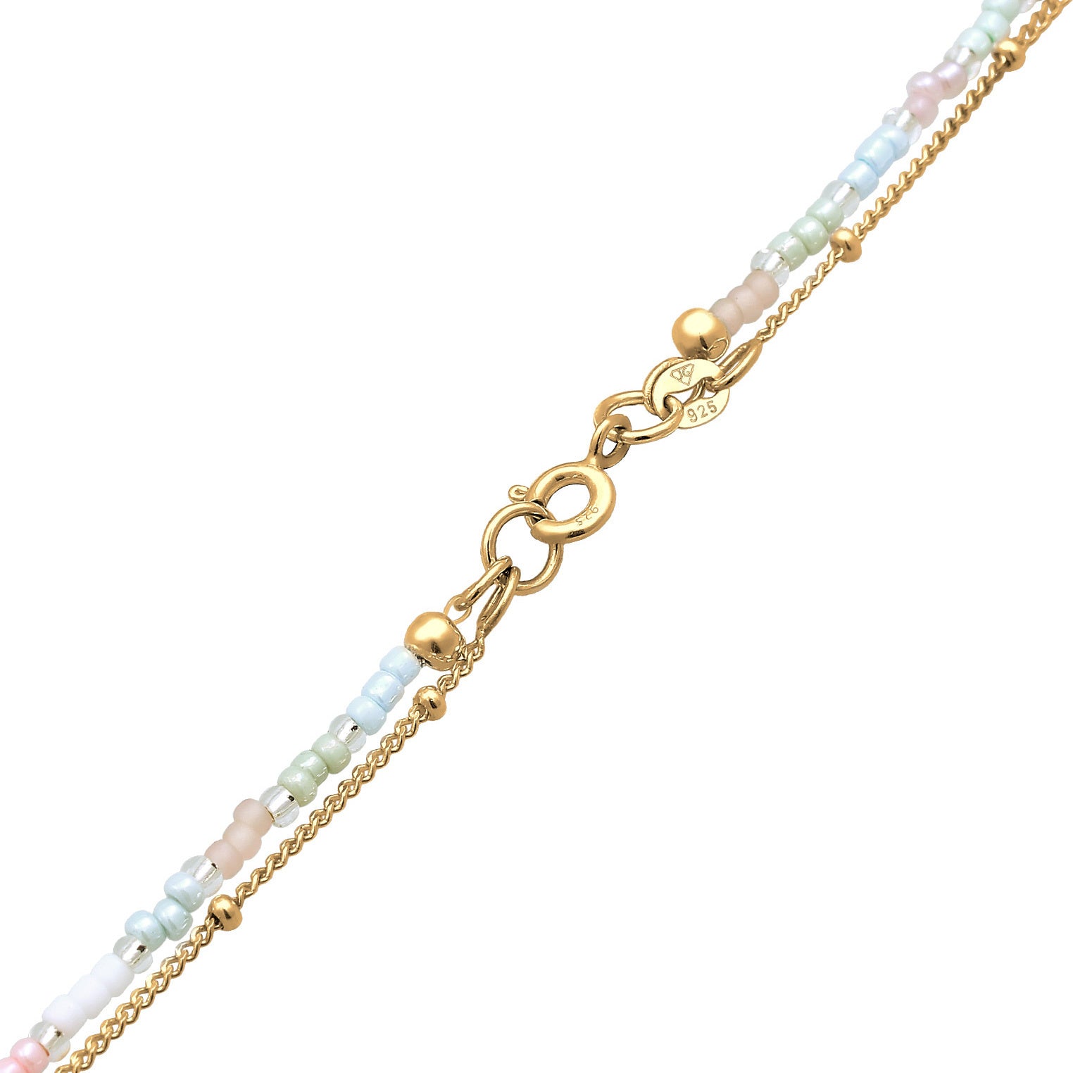 Elli 925 Sterling Silver Layered with Pearl 2004-BF-0008209-001