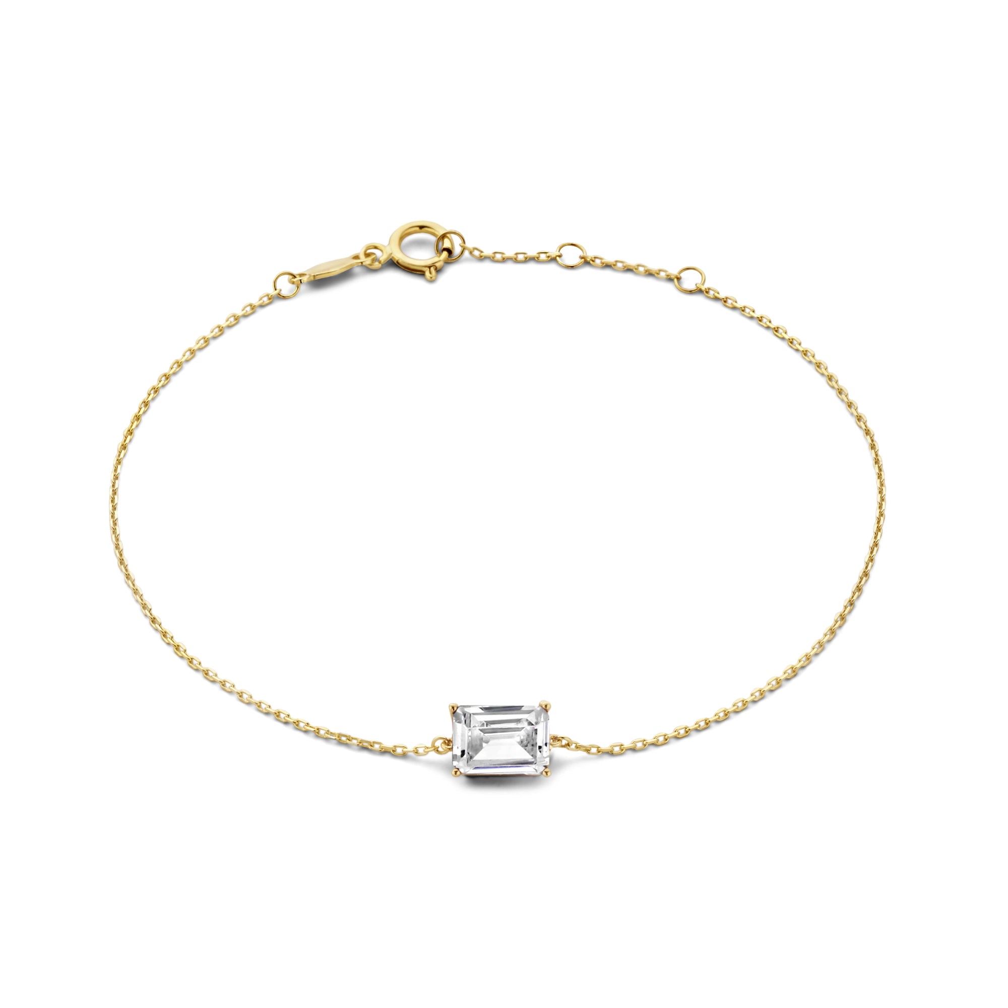 Beloro Jewels La Milano Colori Byanca 9 Karaat Armband BO320014