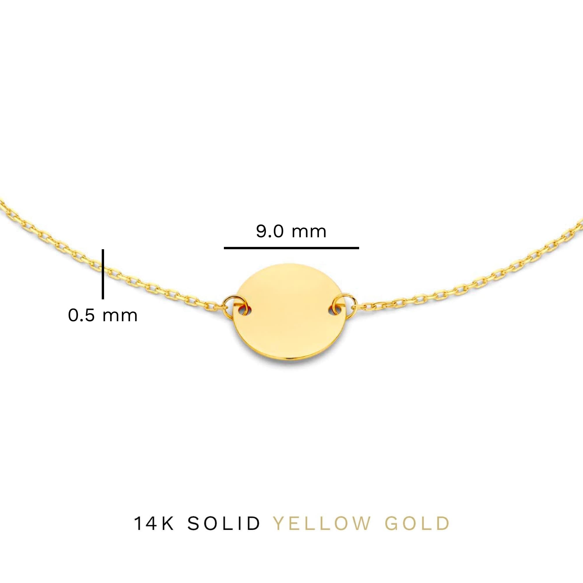 Isabel Bernard Le Marais Jeanne 14 Carat Golden Bracelet IB320116