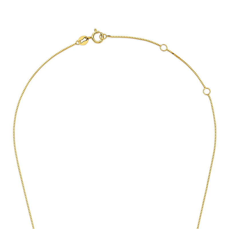 Isabel Bernard Étoiles d’Or Taurus 14 Carat Gold Venetian Necklace With Horoscope IB340179-zoom-
