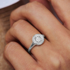 Violet Hamden Athens Agora 925 Sterling Zilveren Ring VH330006 (Maat:48 )