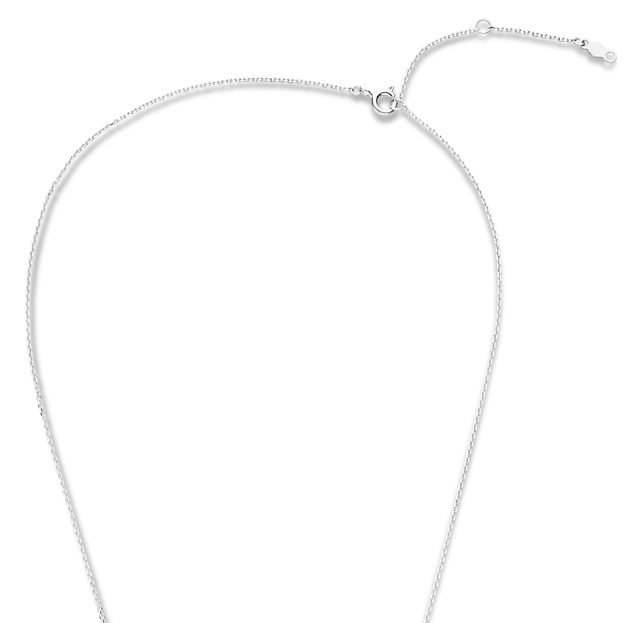 Violet Hamden Venus 925 Sterling Silver Necklace with Birthstone VH340009-DEC