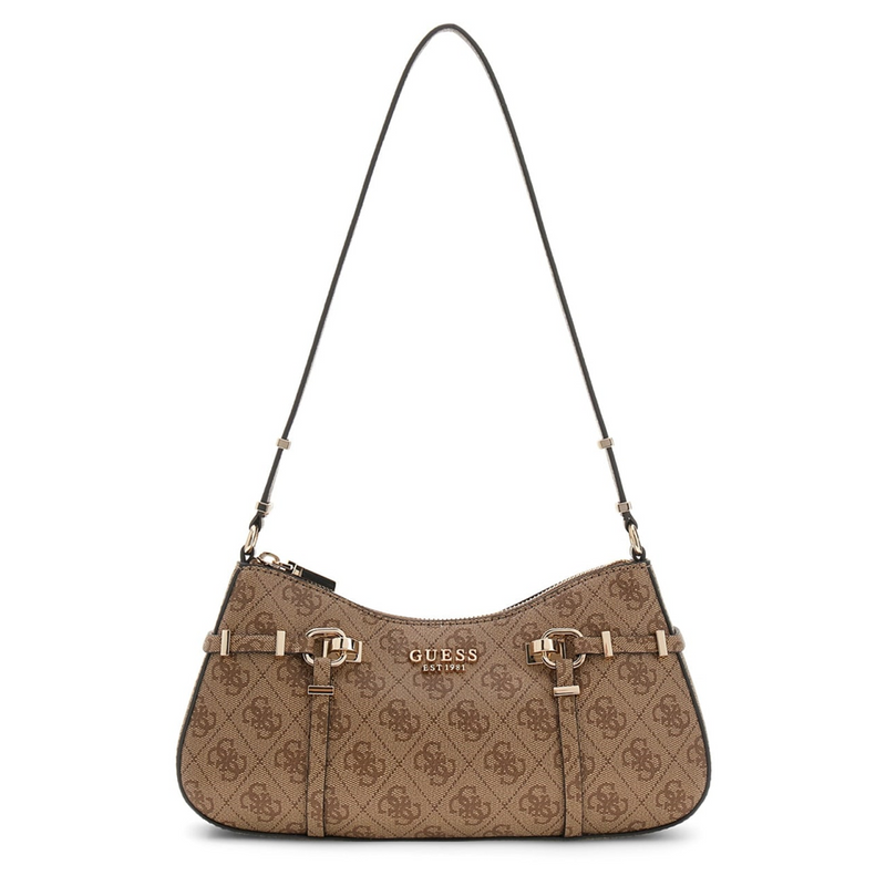 Guess Leona Latte Logo Shoulder Bag HWSG99-17180-LTL-zoom-