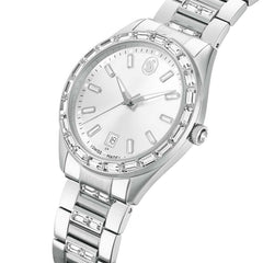 Swarovski Matrix Silver-Tone Steel Watch 5734665