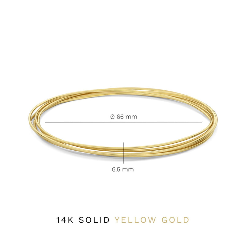 Isabel Bernard Cour d'Honneur Bracelet Or 14 carats IB320111-zoom-