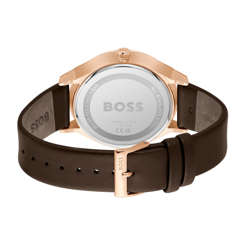 Hugo Boss BOSS Hommes Montre Marron HB1514103-zoom-