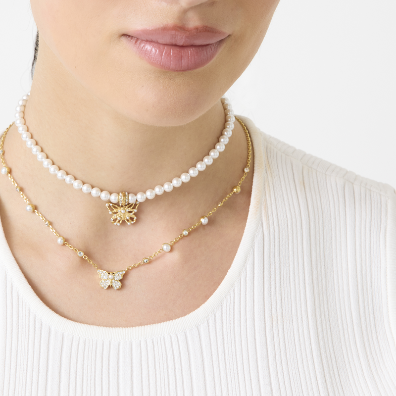 Guess Borboleta Gold-coloured Necklace JUBN06122JWYGT-U-zoom-