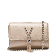 Valentino Bags Divina Gold Crossbody Bag VBS1R403GORO
