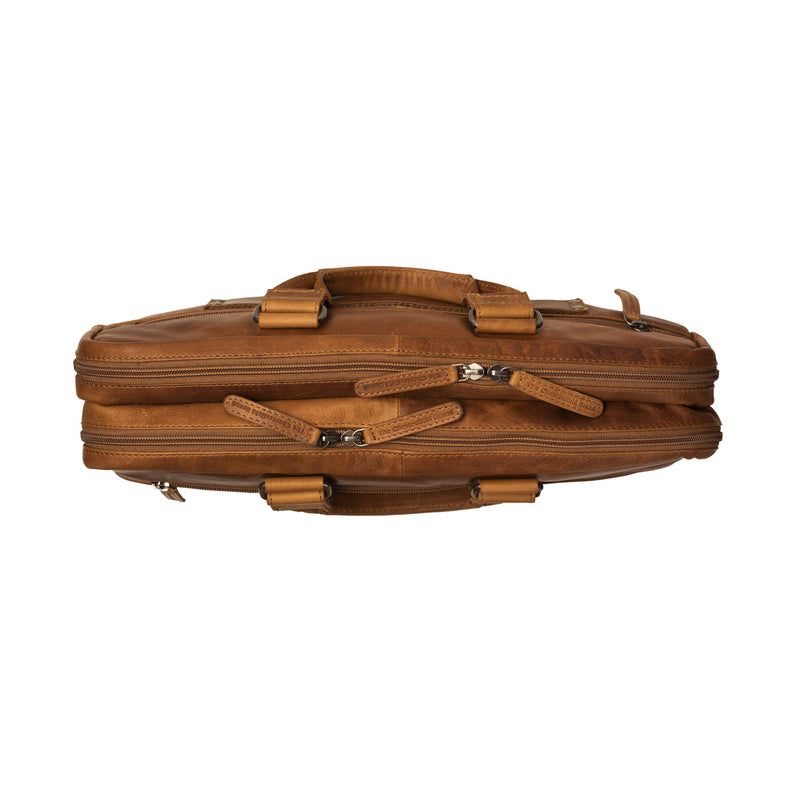 The Chesterfield Brand  Mallette Cognac C40.101031-zoom-