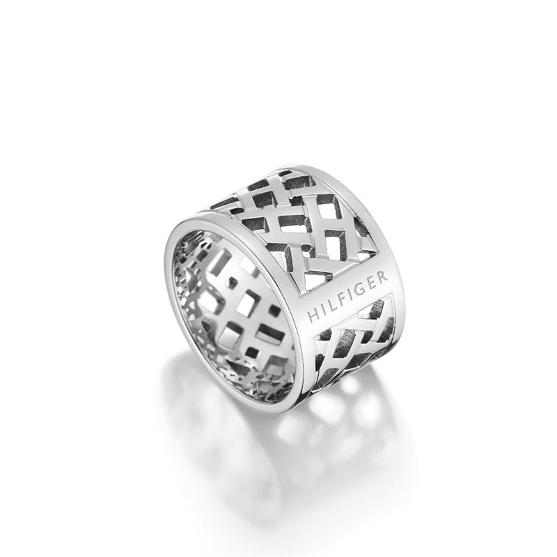 Tommy Hilfiger Stainless Steel Ring 2002-TJ2700743C