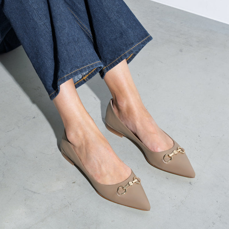 Isabel Bernard Vendôme Femmes Ballerines Taupe IB51002-03-41-zoom-