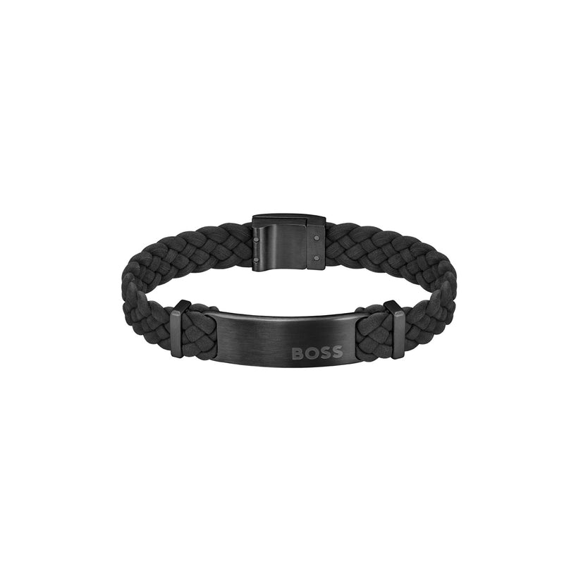 Hugo Boss BOSS Bracelet Noir HBJ1580608M-zoom-