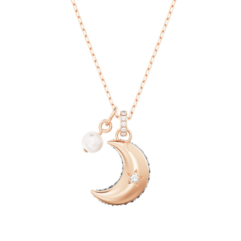 Swarovski Luna Femmes Pendentif Or rose 5671585-zoom-